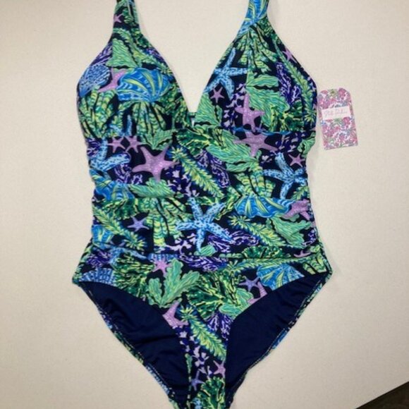 Stella Parker Collection - Coral Reef Swimsuit - Size Medium - Picture 1 of 13